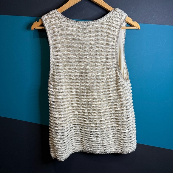 Marled Cream Knit Top - Picture 5 of 9